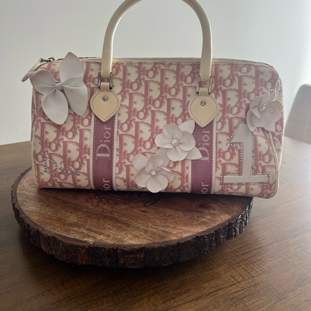 Christian Dior Vintage Diorissimo Boston Girly Bag